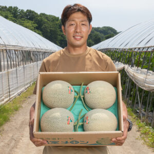 メロン4玉(7月上旬から発送)