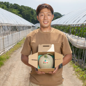 メロン1玉(7月上旬から発送)